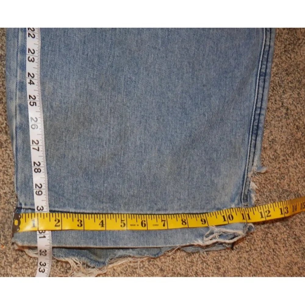 JNCO Twin Cannon Classic Wide Leg Jeans Mens 32x32 Antique Wash Y2K Baggy Skater - Picture 7 of 13